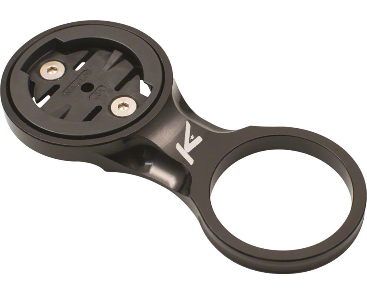 K-Edge Fixed Stem Mount (Black) (Garmin Insert)